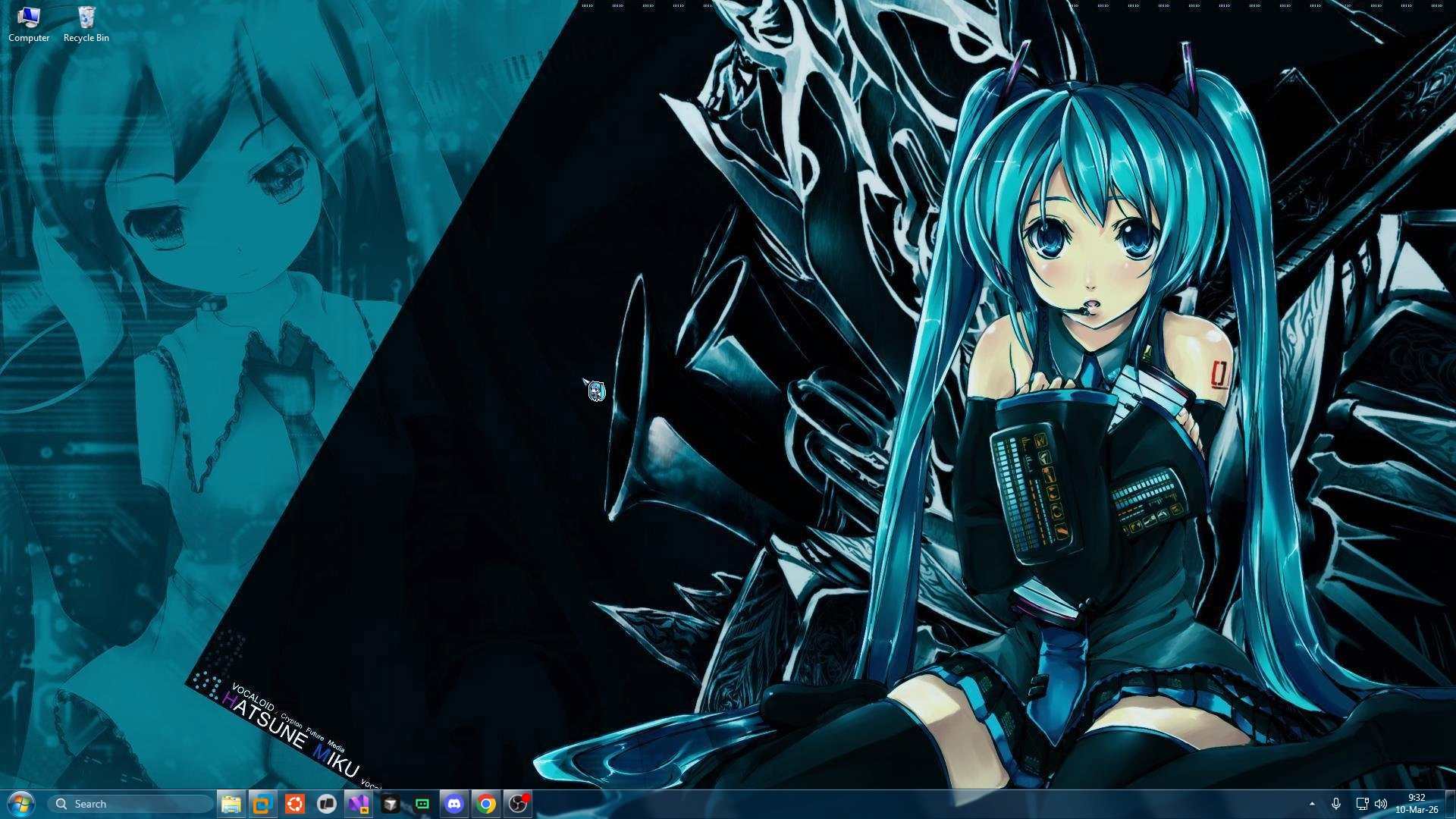 Desktop Windows rice screenshot